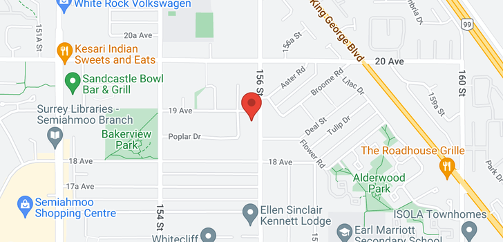 map of 65 16433 19 AVENUE